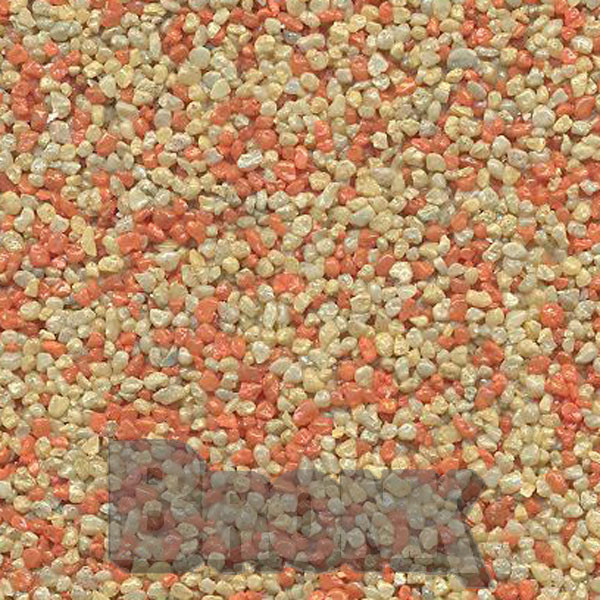 Mosaikputz Buntsteinputz 15 kg, Körnung 1,0-1,6 mm sand/gelb-orange TM52
