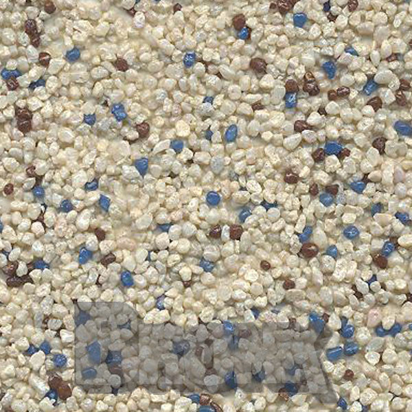 Mosaikputz Buntsteinputz 15 kg, Körnung 1,0-1,6 mm beige-blau-braun TM43