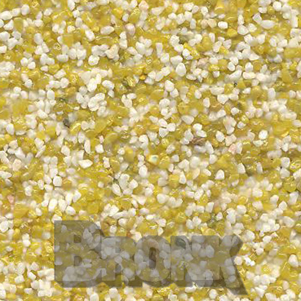 Mosaikputz Buntsteinputz 15 kg, Körnung 1,0-1,6 mm beige-sand/gelb TM15