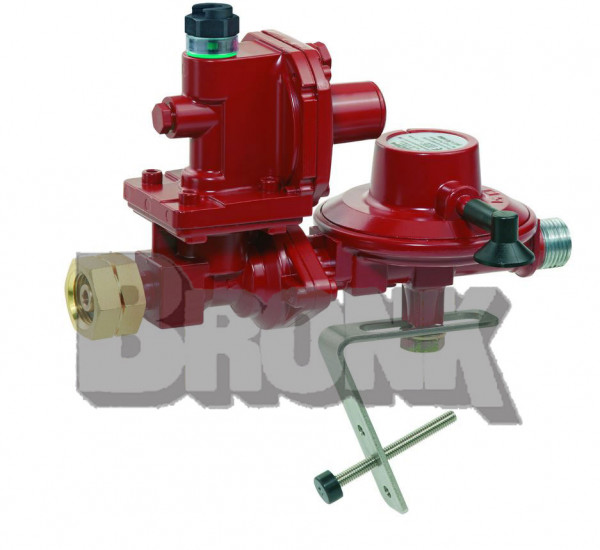 GOK Gasdruckminderer 50 mbar 4kg TÜV bis 2026