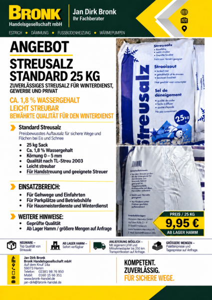 Streusalz Premium 25 kg