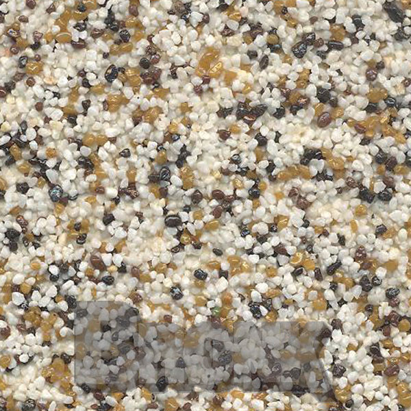 Mosaikputz Buntsteinputz 15 kg, Körnung 1,0-1,6 mm beige-sand-braun-schwarz TM14