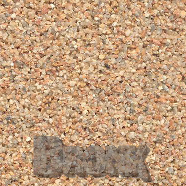 Mosaikputz Buntsteinputz 15 kg, Körnung 1,0-1,6 mm orange-quarz-grau TM74