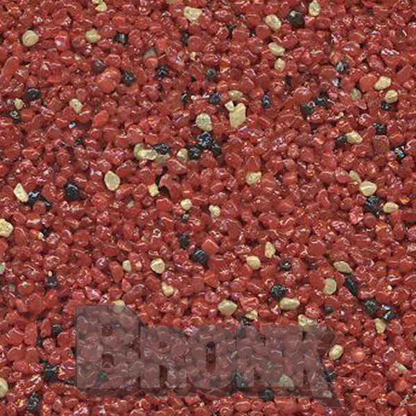 Mosaikputz Buntsteinputz 15 kg, Körnung 1,0-1,6 mm rot-beige-schwarz TM62