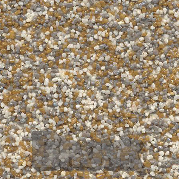 Mosaikputz Buntsteinputz 15 kg, Körnung 1,0-1,6 mm beige-grau-braun TM20