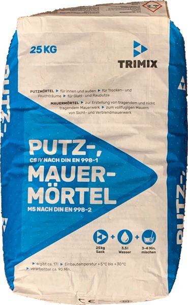 Putz- und Mauermörtel 25 kg Sonderangebot