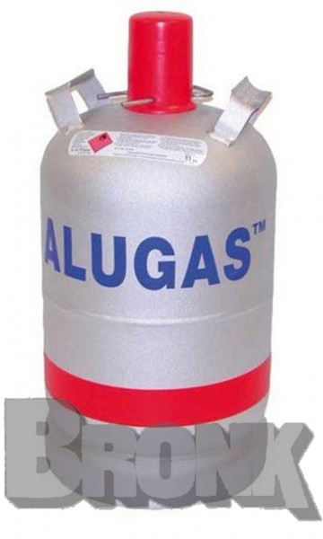 Alu-Gasflasche inkl. Füllung 11kg SONDERANGEBOT! TÜV bis 2031