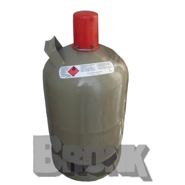 Gas-Shop-24 Propangasflasche/Gasflasche 2,5 kg + Ventil (Propan