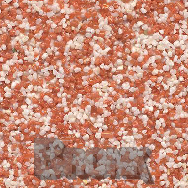 Mosaikputz Buntsteinputz 15 kg, Körnung 1,0-1,6 mm beige-rot TM16